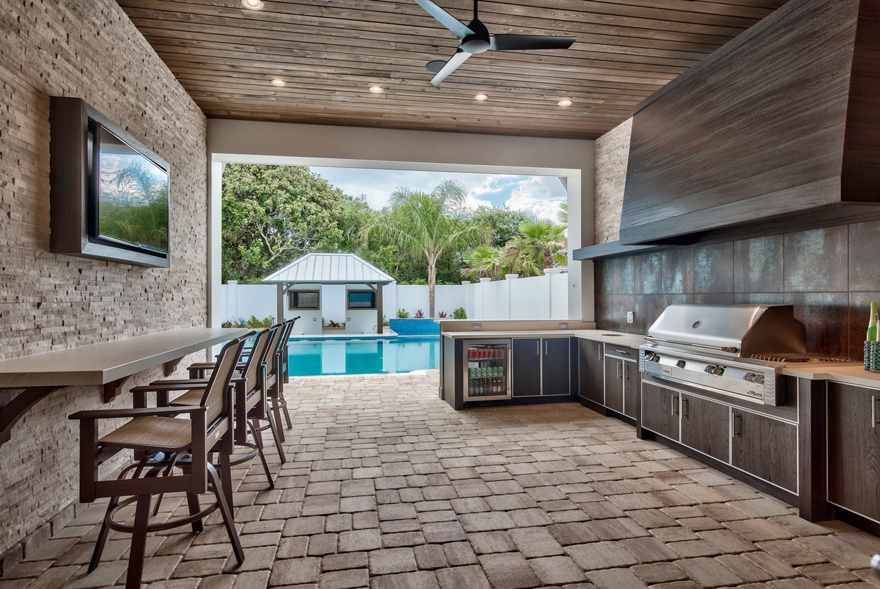 Outdoor summer kitchen shop