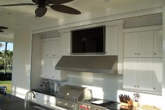 Outdoor cabinets for summer kitchens in Miami, FL