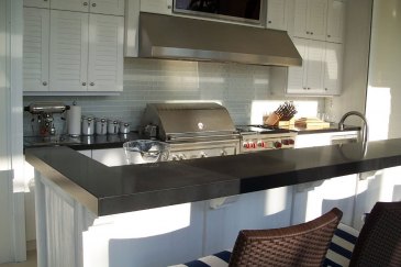 Summer kitchens with outdoor cabinets in Kendall