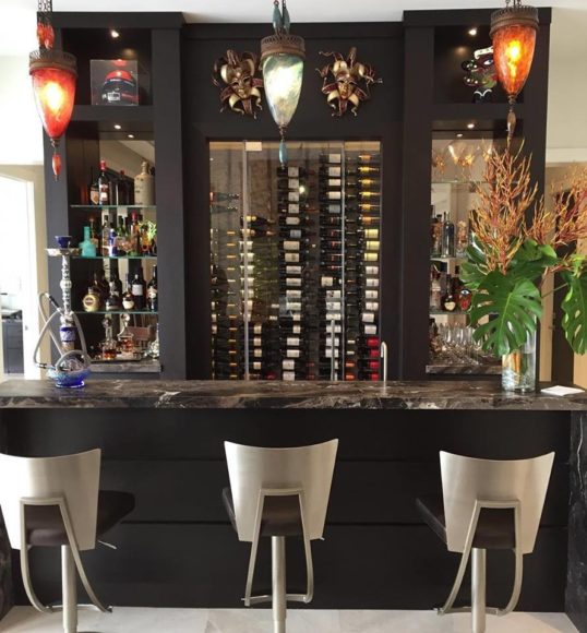 Custom Home Bar in Miami, Coral Gables, Key Largo, Palmetto Bay, Kendall, and Pinecrest, FL