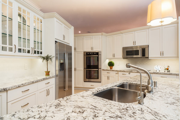 Custom kitchen cabinets in Key Biscayne home